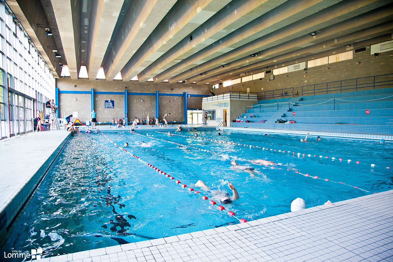 La piscine municipale de Lomme (Fermée pour travaux) / Le sport à Lomme /  Culture et loisirs - Ville de Lomme
