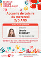 Affiche A3 Dossier Trombinoscope - Accueils de Loisirs du mercredi - 2024 2025 Affiche A3 Dossier Trombinoscope - Accueils de Loisirs du mercredi - 2024 2025