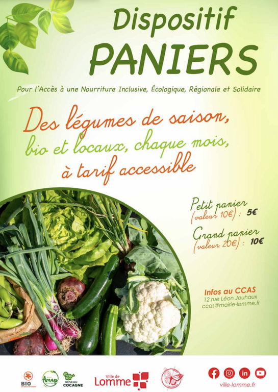 Affiche PANIERS